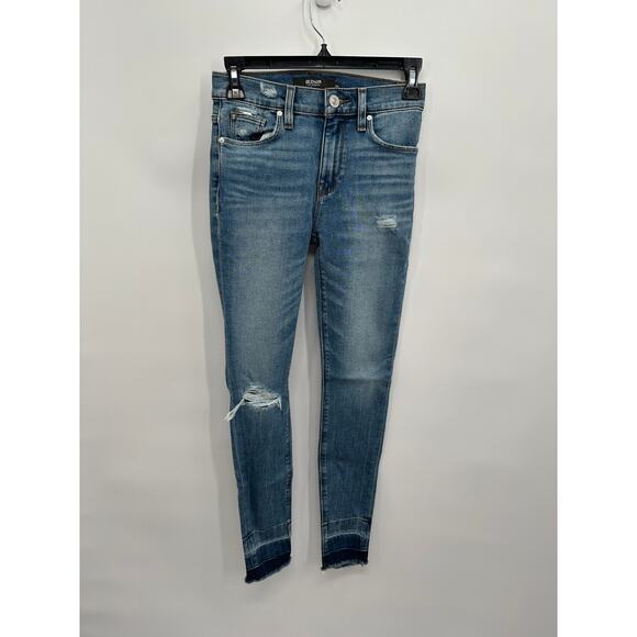 HUDSON NWT Nico Midrise Super Skinny Denim Jeans in Roses Wash // 00 - Picture 3 of 14